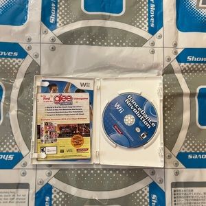 Dance Dance Revolution Nintendo Wii Bundle with 1 Dance Pad Mat